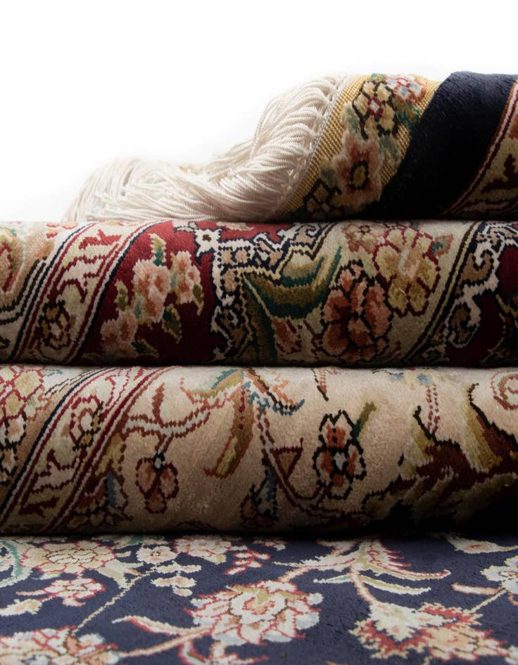 Detail image of  7' 1 x 10' 2 China Silk Rug