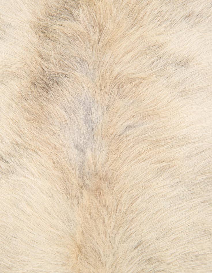 Detail image of  5' 10 x 6' 7 Cowhide Leather Rug