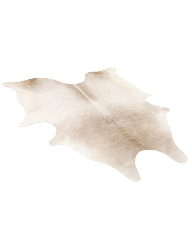 Detail image of  6' 1 x 6' 9 Cowhide Leather Rug