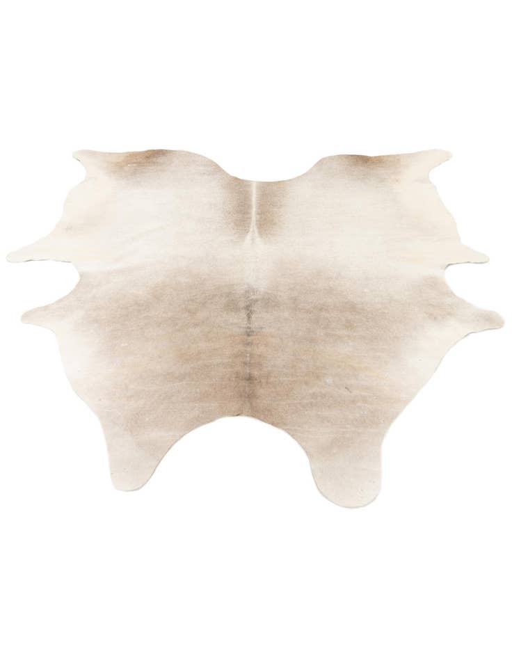 Detail image of  6' 1 x 6' 9 Cowhide Leather Rug