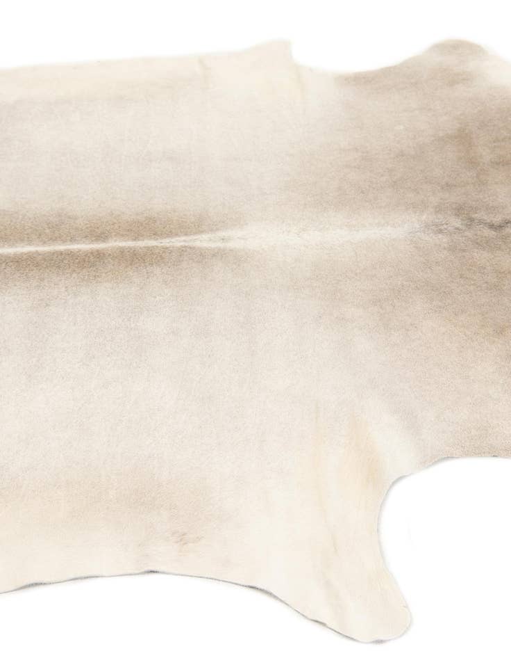 Detail image of  6' 1 x 6' 9 Cowhide Leather Rug