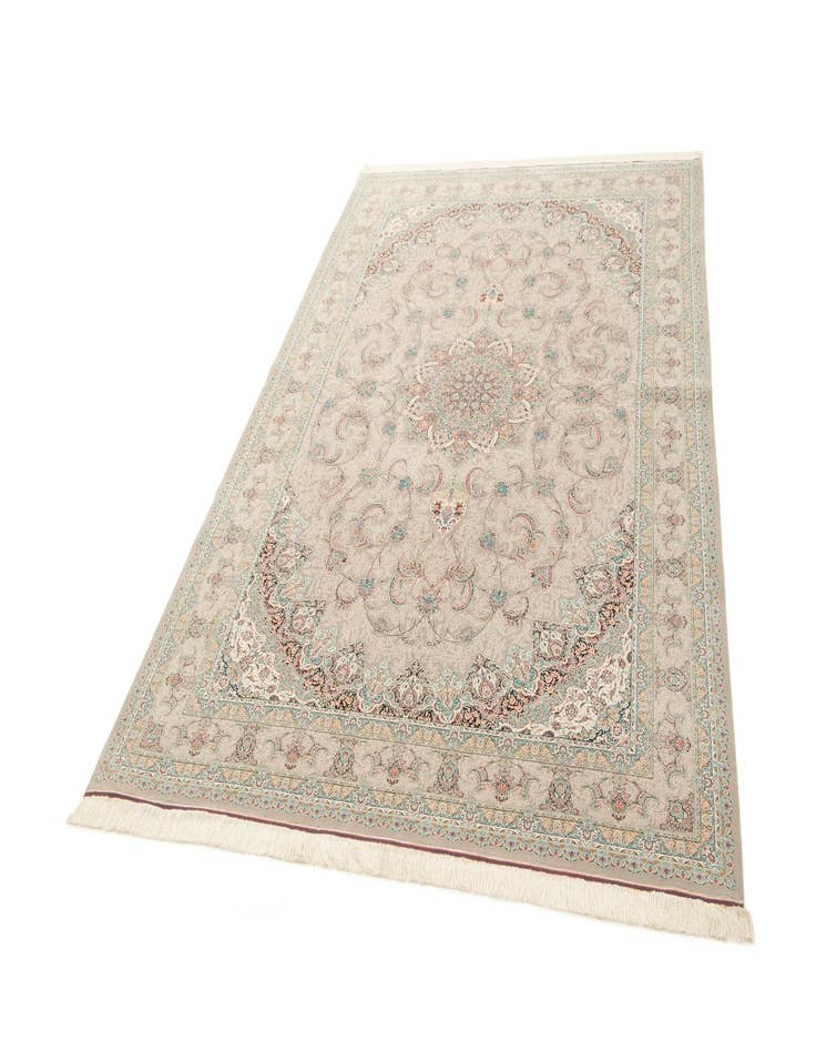 Detail image of  6' 6 x 9' 9 Ghom Design Rug