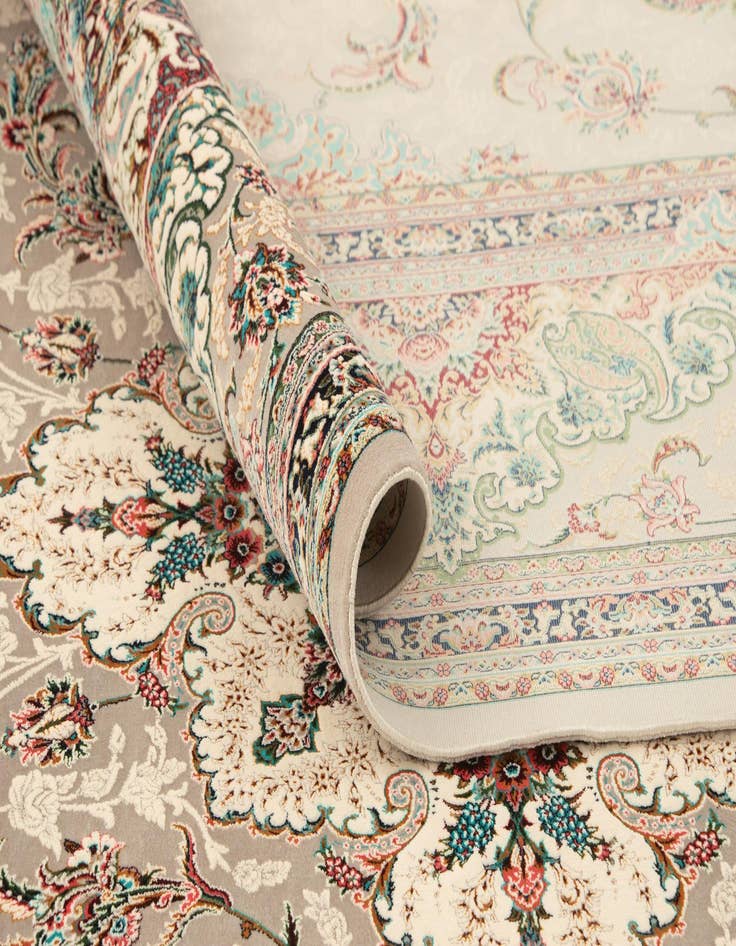 Detail image of  6' 7 x 9' 9 Ghom Design Rug