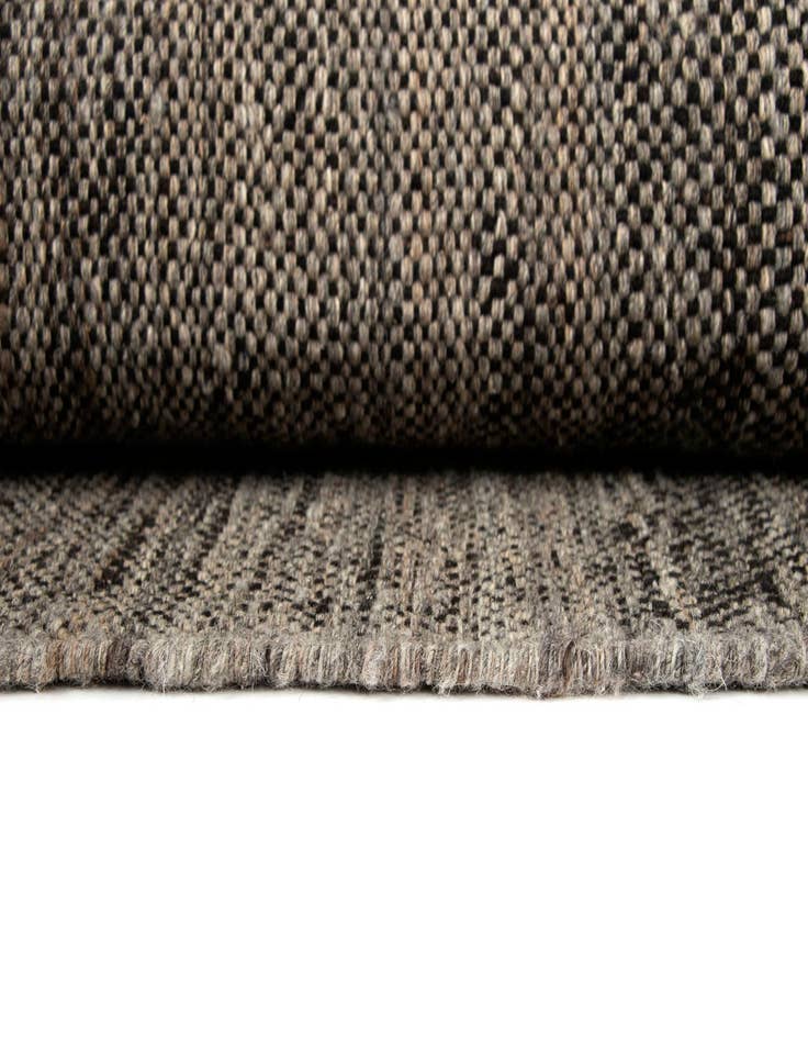 Detail image of  9' x 9' 7  Hand Knotted Handweb Wool Rug