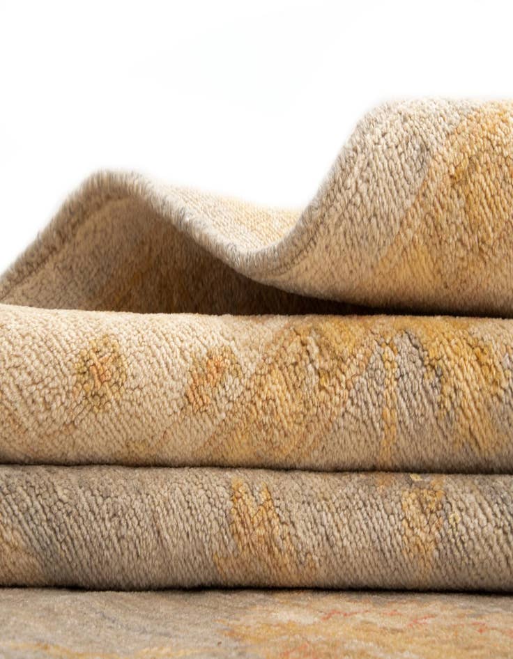 Detail image of  5' 9 x 7' 9 Kaizar Wool Rug