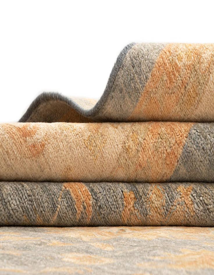 Detail image of  8' 7 x 11' 2 Kaizar Wool Rug