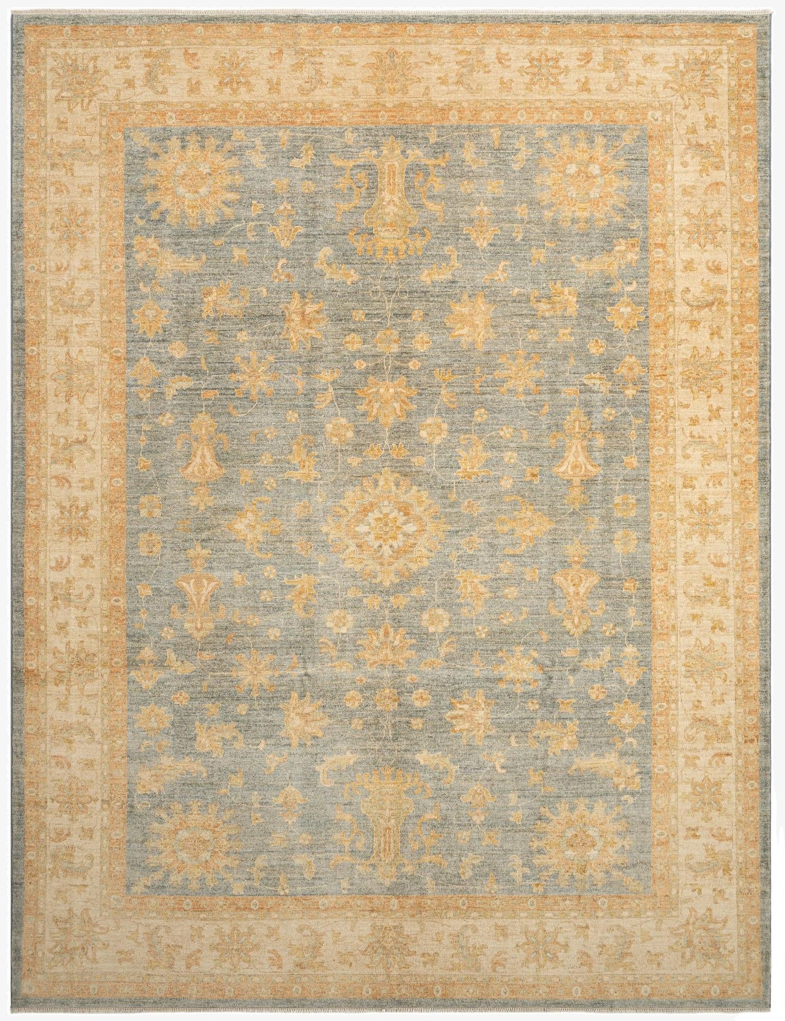  8' 7 x 11' 2 Kaizar Wool Rug
