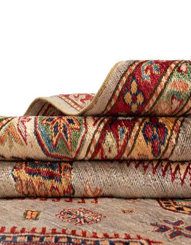 Detail image of  6' 9 x 9' 11 Kazak Wool Rug