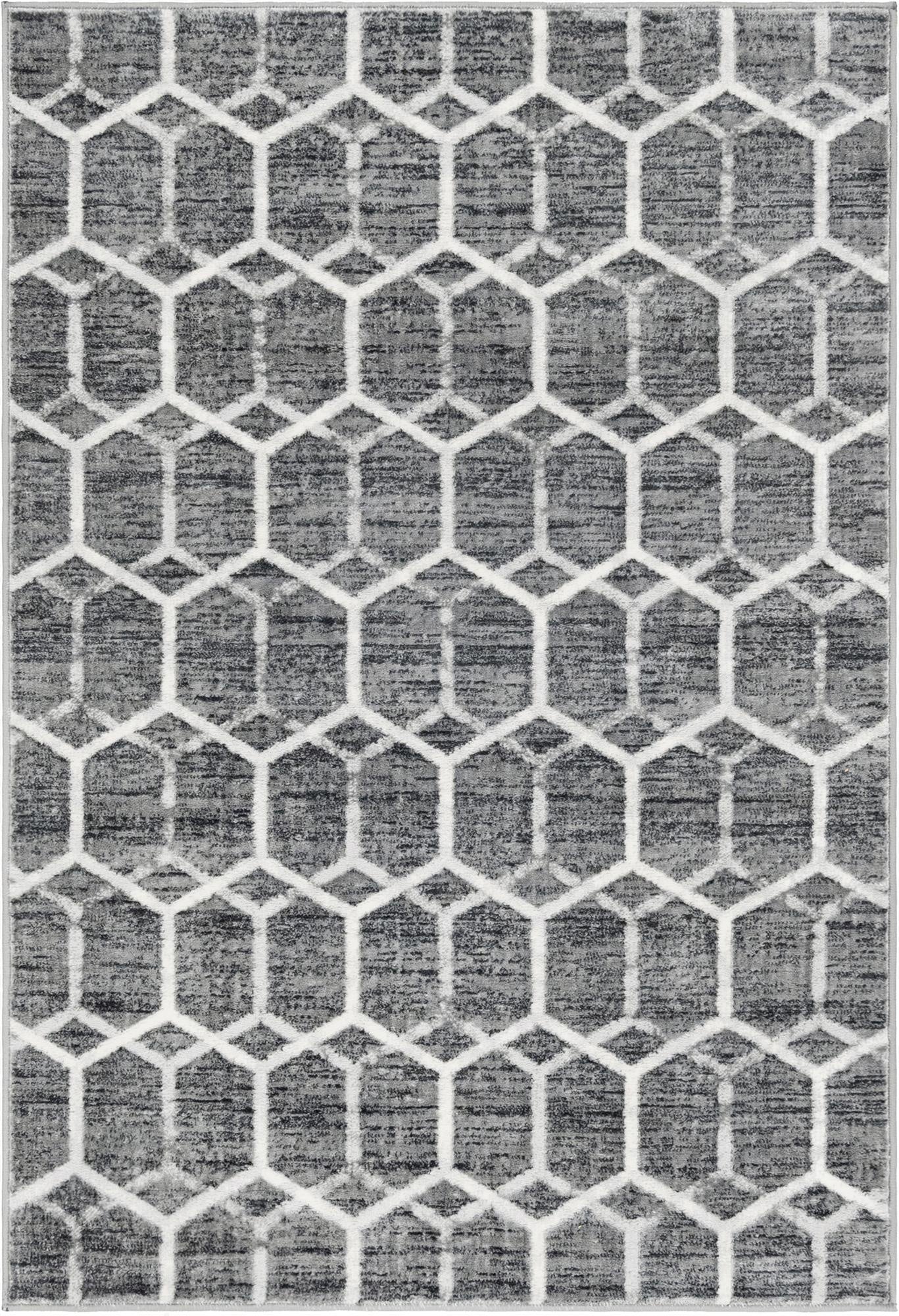  4' x 6' Lattice Trellis Rug