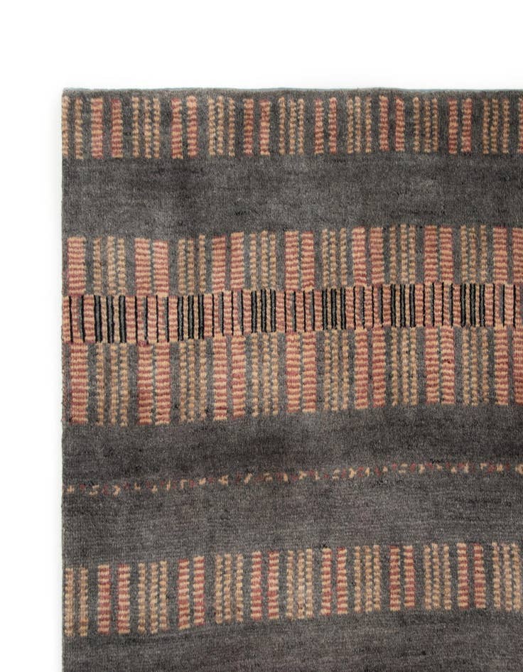 Detail image of  8' 5 x 9' 11 Modern Manshu Wool Rug