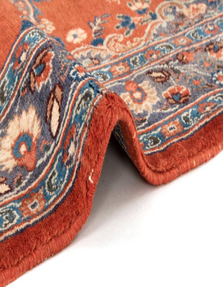 Detail image of  4' 2 x 6' 5  Hand Knotted Mood Persian Wool Rug