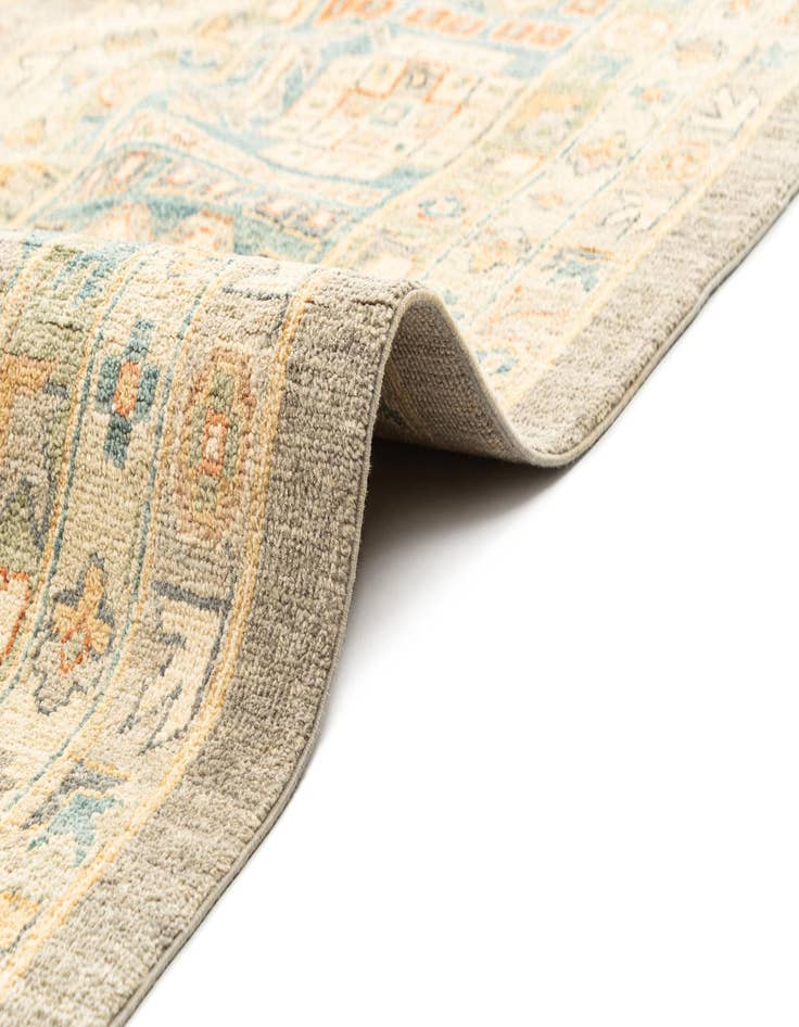 Detail image of  16' 6 x 25' 11  Hand Knotted Oushak Rug