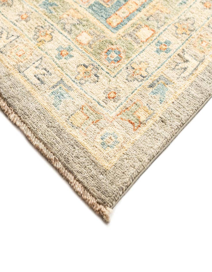 Detail image of  16' 6 x 25' 11  Hand Knotted Oushak Rug