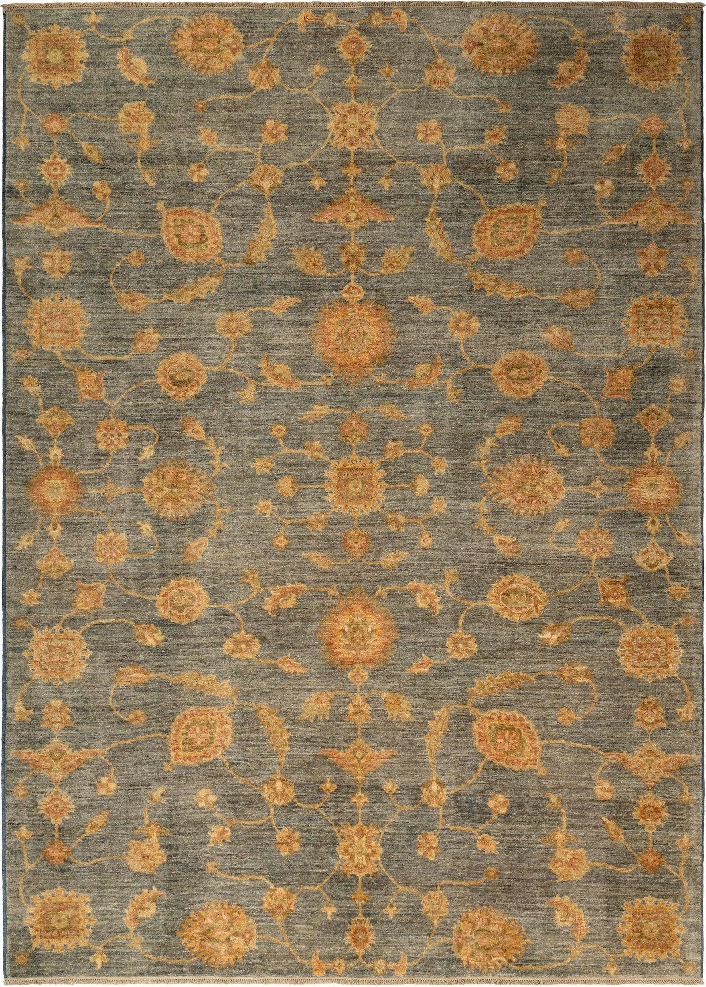  6' 7 x 9' 4 Peshawar Ziegler Wool Rug