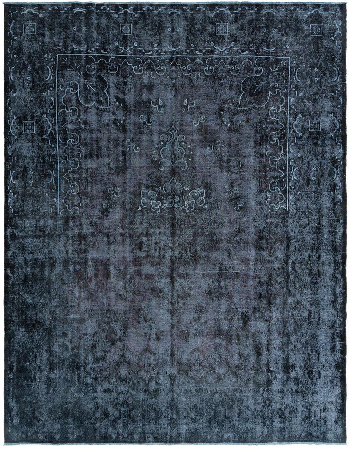  9' 9 x 13' Vintage Royal Wool Rug
