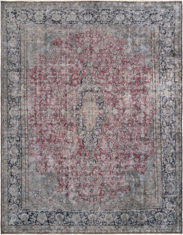  9' 8 x 13' 3 Vintage Royal Wool Rug