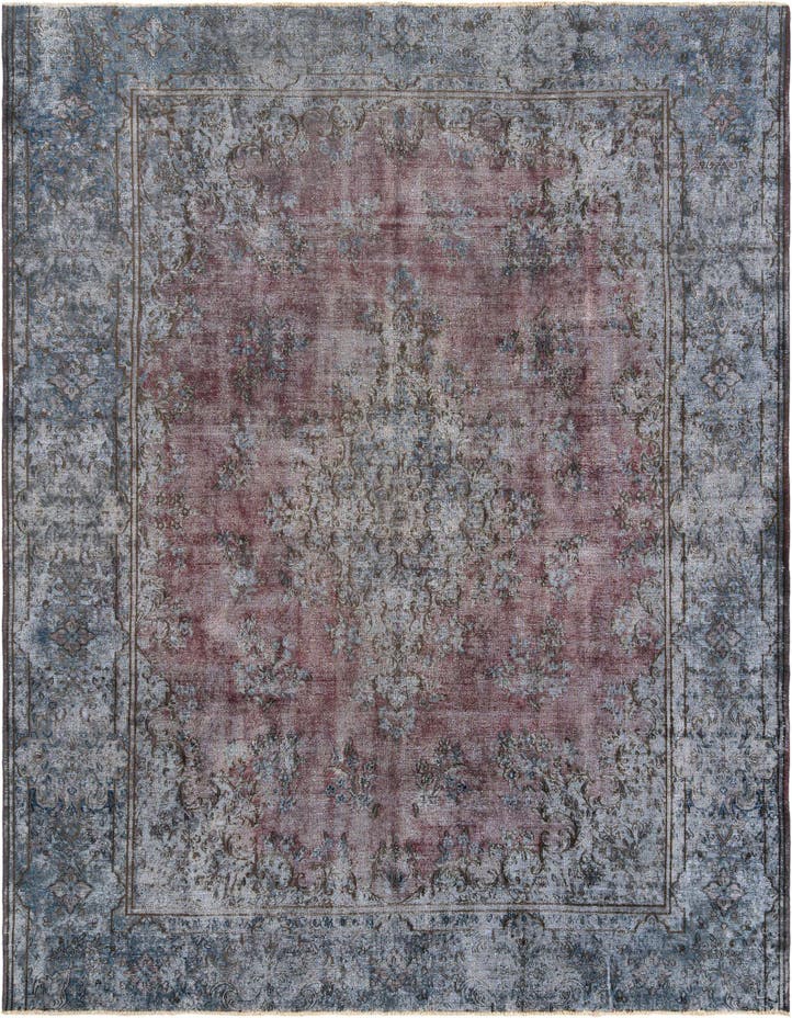  9' 8 x 12' 4 Vintage Royal Wool Rug