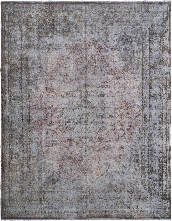  9' 10 x 13' Vintage Royal Wool Rug