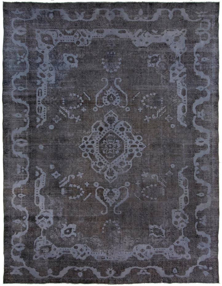  9' 10 x 13' 10  Hand Knotted Vintage Royal Persian W...