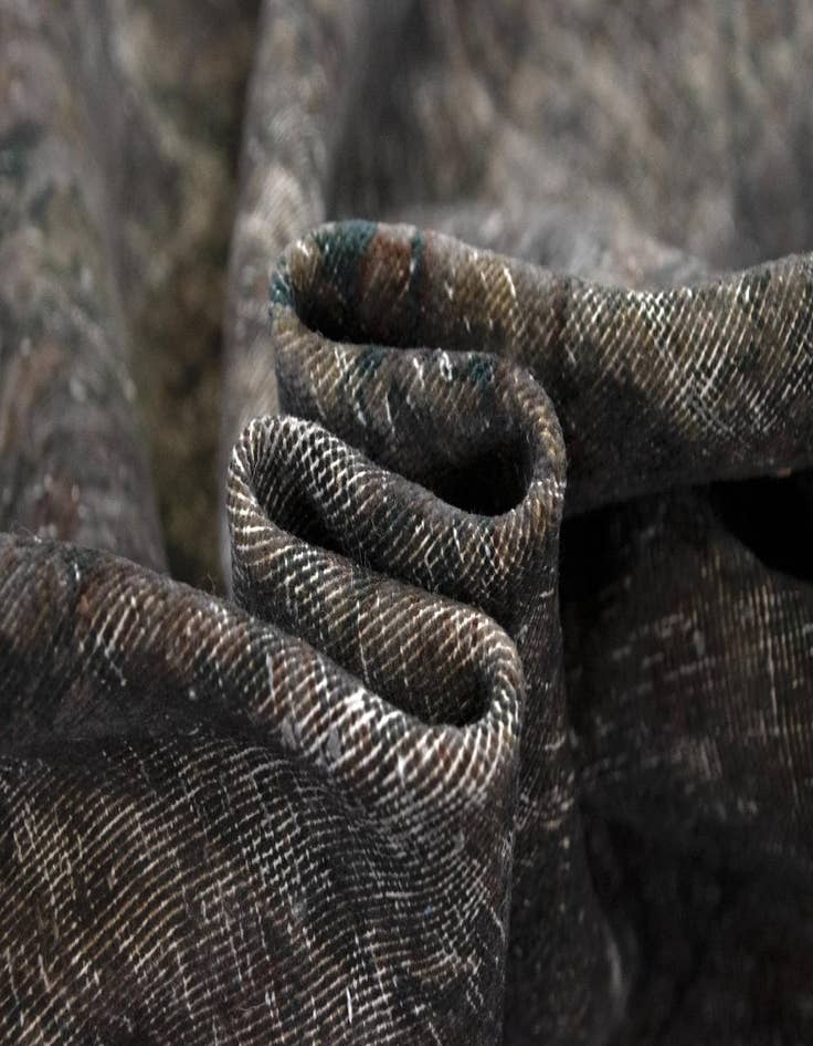 Detail image of  10' x 12' 11  Hand Knotted Vintage Royal Persian Wool Rug