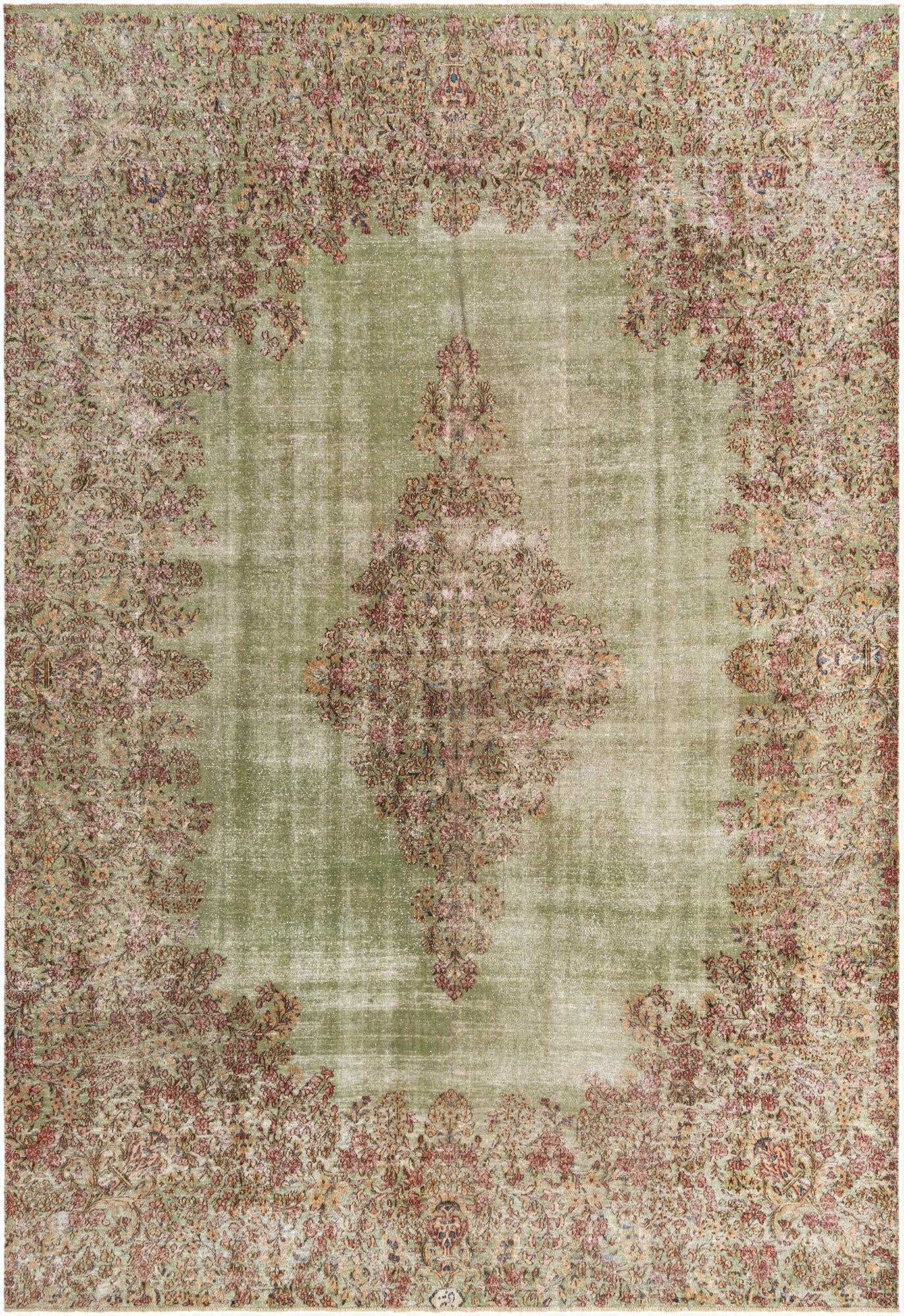  9' 1 x 13' 3 Vintage Royal Wool Rug