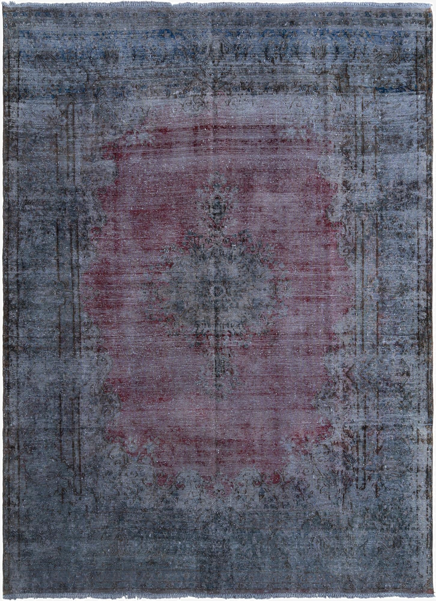  7' 3 x 9' 11 Vintage Royal Wool Rug