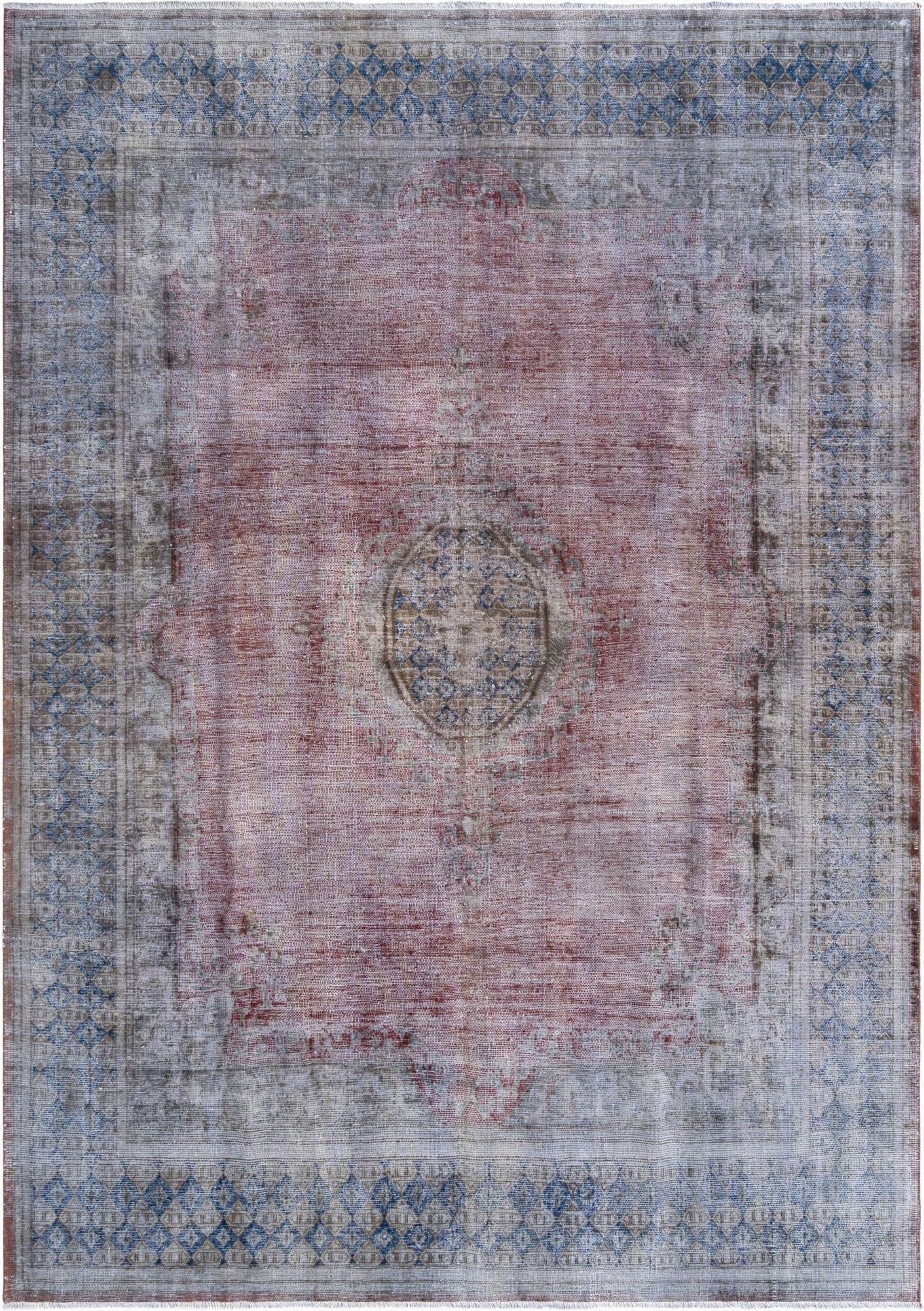  7' 9 x 10' 6 Vintage Royal Wool Rug