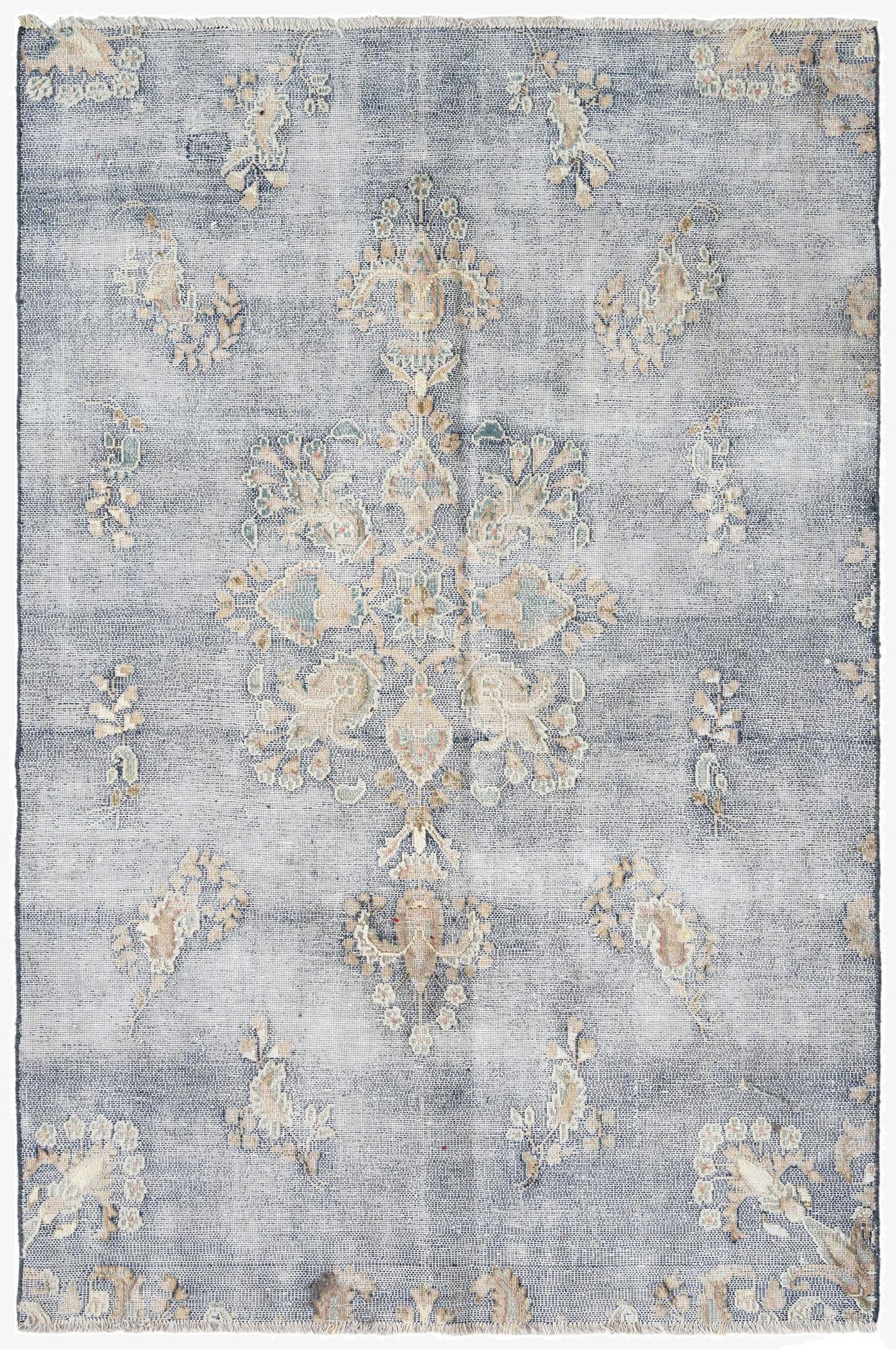  4' 4 x 6' 7 Vintage Royal Wool Rug