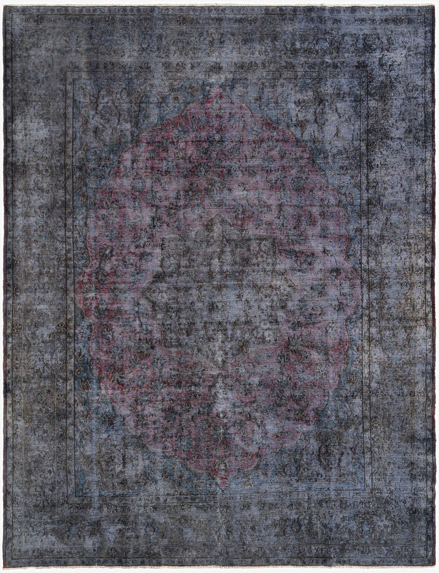  9' 8 x 12' 6 Vintage Royal Wool Rug