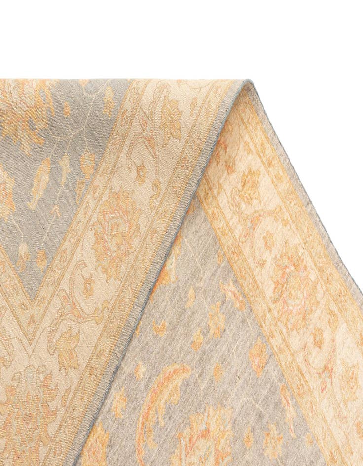 Detail image of  6' 6 x 10' Ziegler Wool Rug