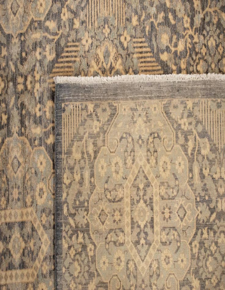 Detail image of  9' 10 x 13' Ziegler Wool Rug