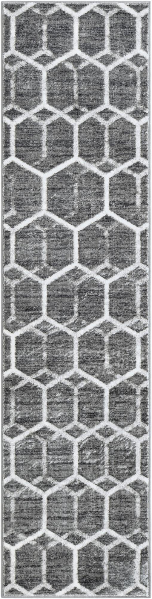  2' x 8' Lattice Trellis Runner Rug