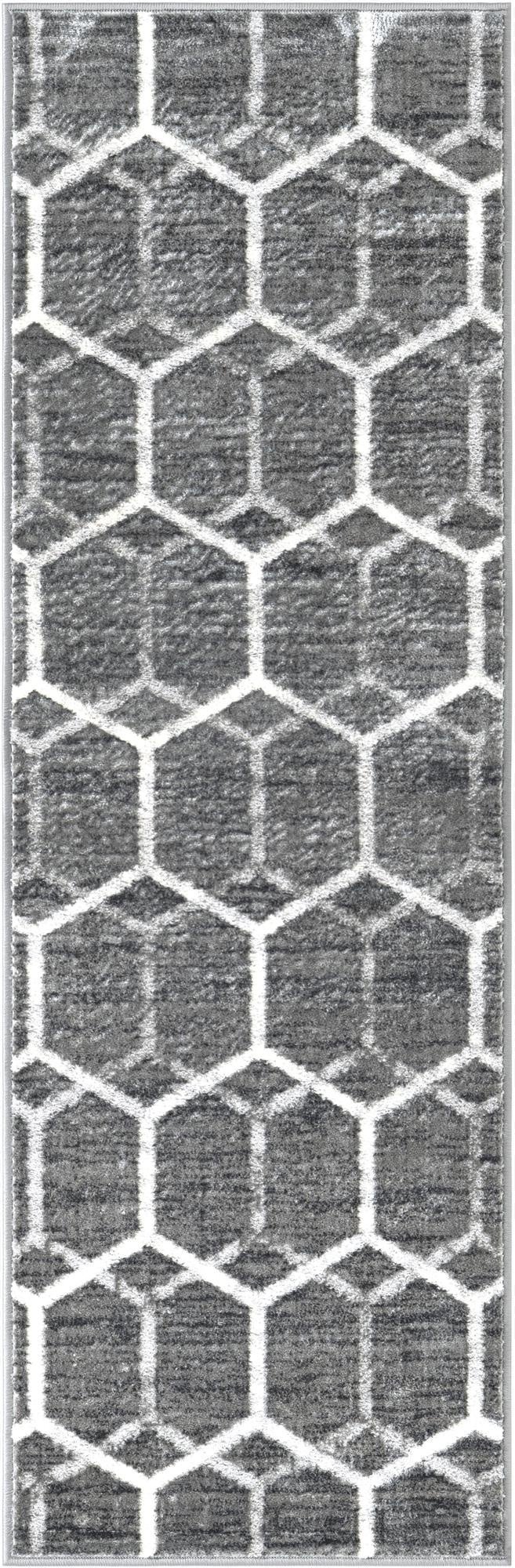  2' x 6' Lattice Trellis Runner Rug