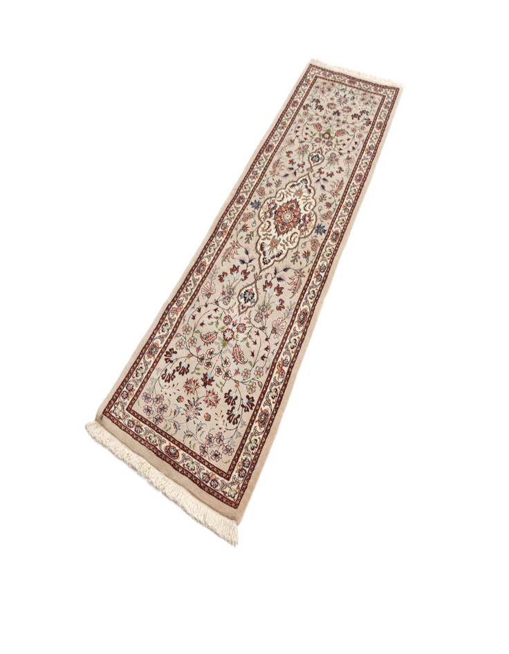 Detail image of  2' 5 x 7' 7 Tabriz Wool Runner Rug