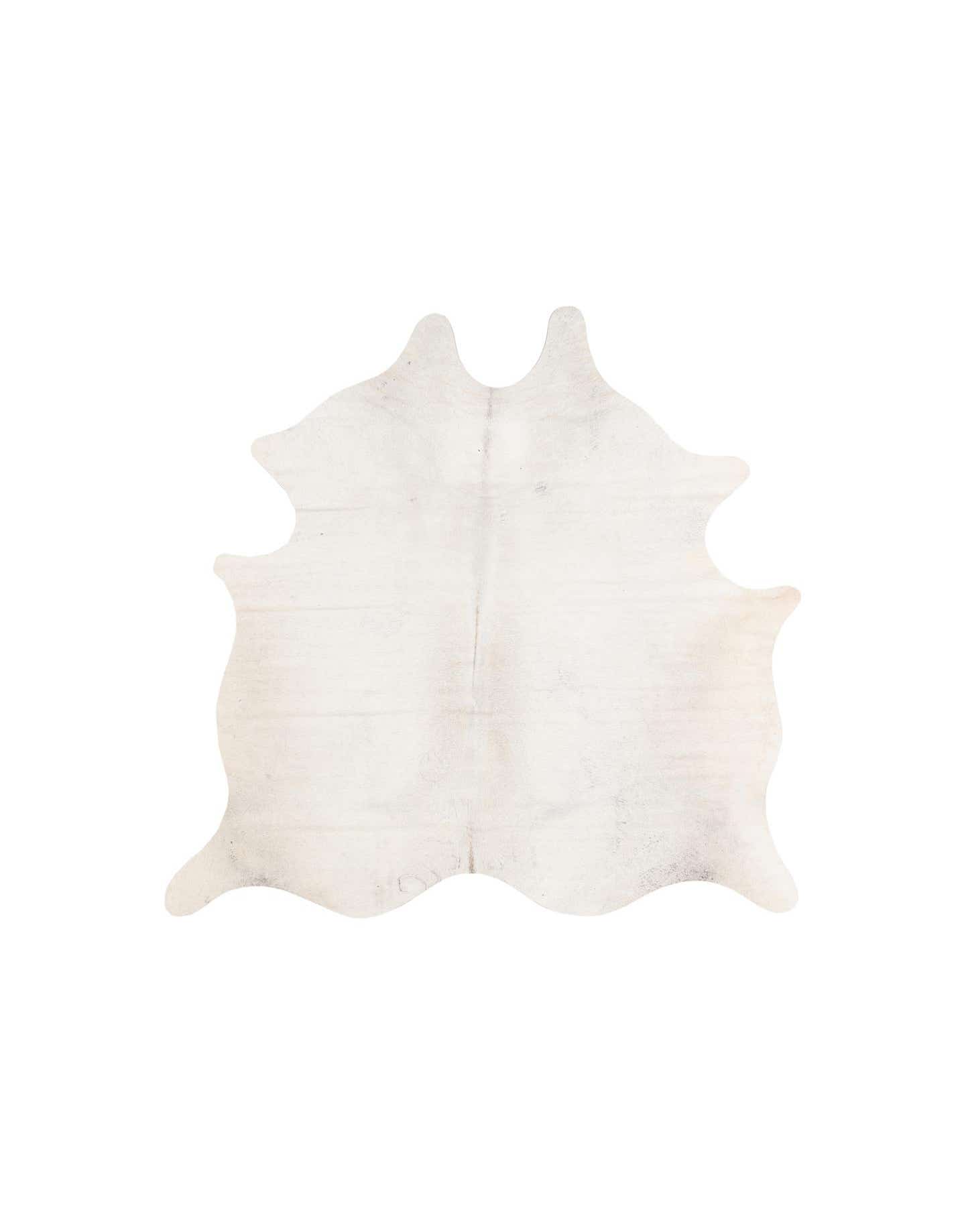 Primary image  5' 4 x 5' 7 Cowhide Leather Square Rug