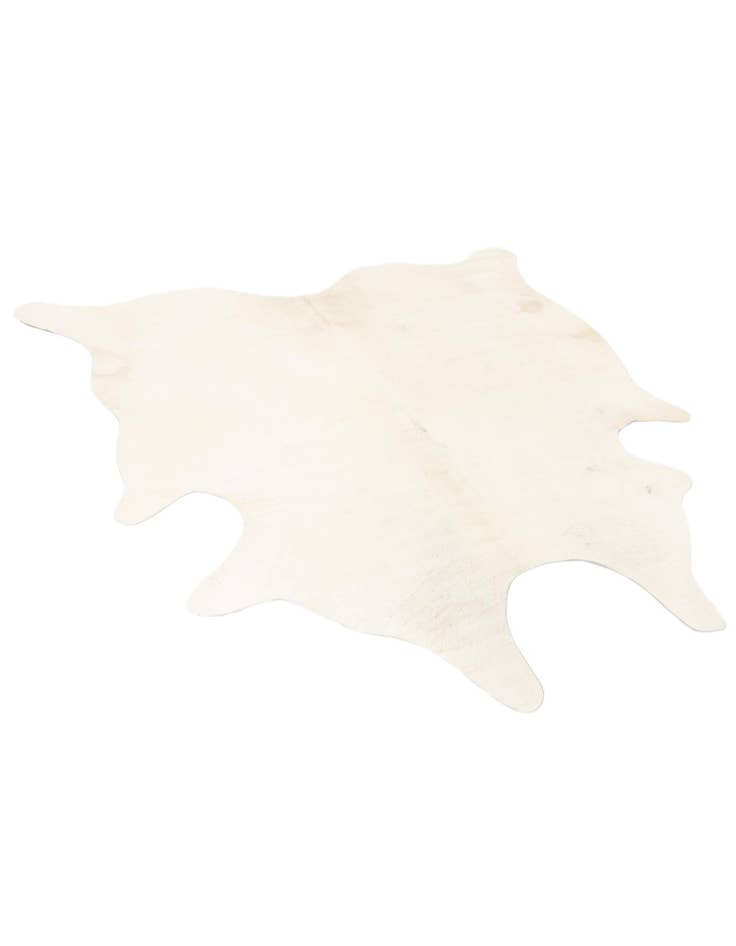 Detail image of  6' 4 x 6' 4 Cowhide Leather Square Rug