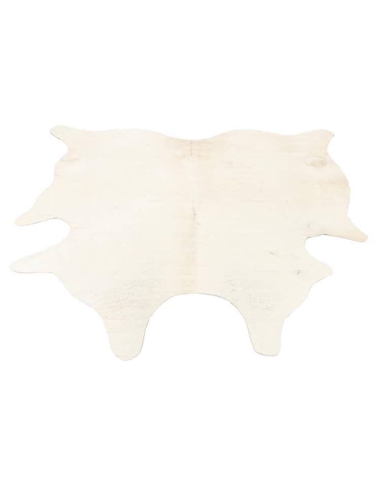 Detail image of  6' 4 x 6' 4 Cowhide Leather Square Rug