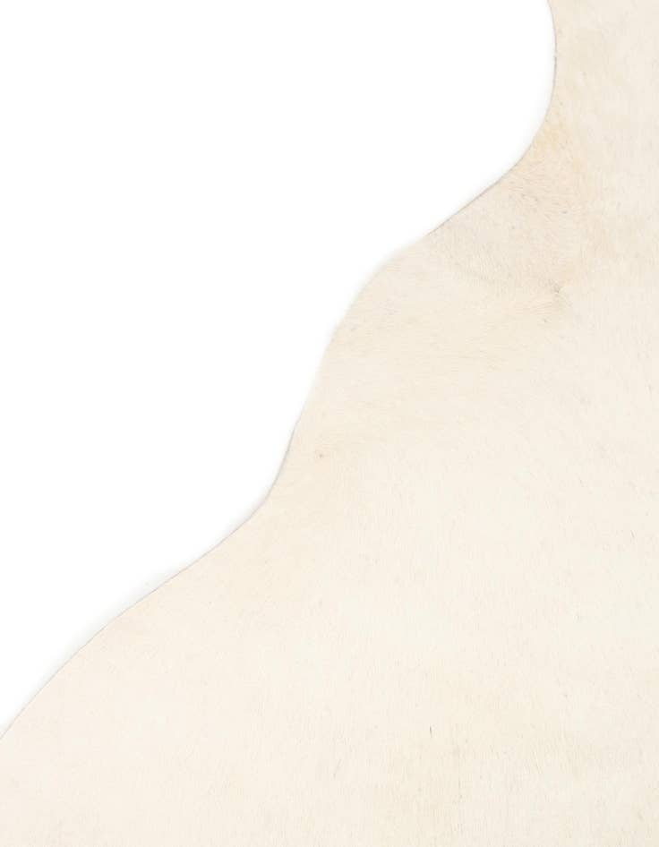 Detail image of  6' 4 x 6' 4 Cowhide Leather Square Rug