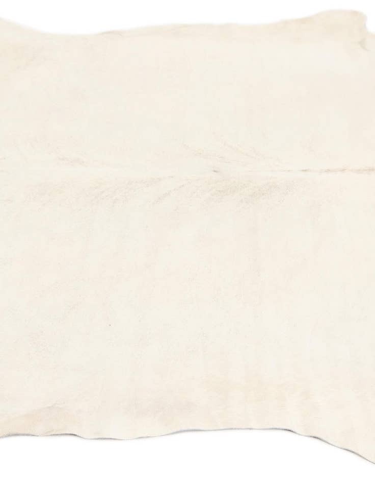 Detail image of  6' 7 x 6' 7 Cowhide Leather Square Rug