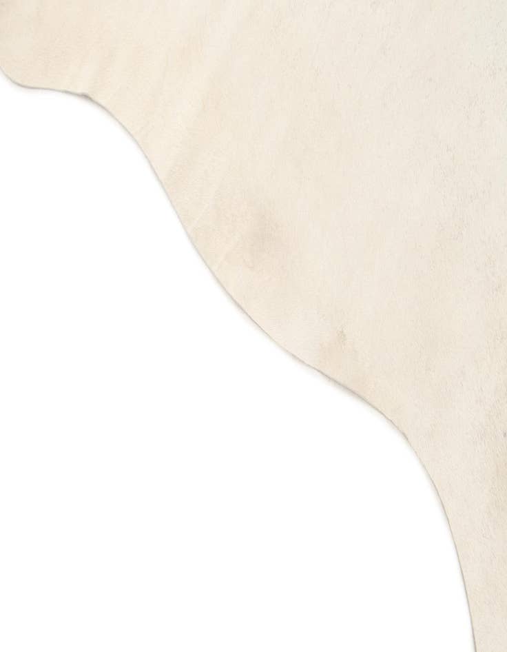 Detail image of  6' 7 x 6' 7 Cowhide Leather Square Rug