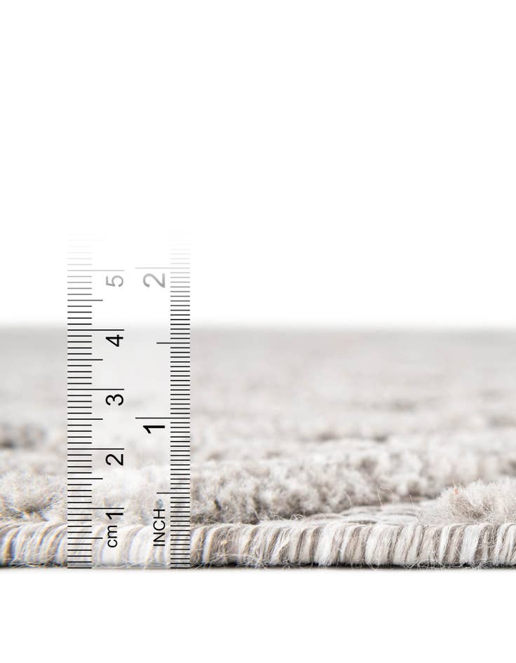 Detail image of  7' 10 x 7' 10  Washable Trellis Textured Indoor / Outdoor Square Rug