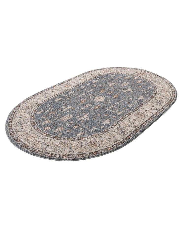 Detail image of  5' 3 x 8' Eco Traditional Oval Rug