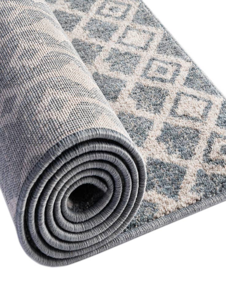 Detail image of  5' 3 x 8' Eco Trellis Rug