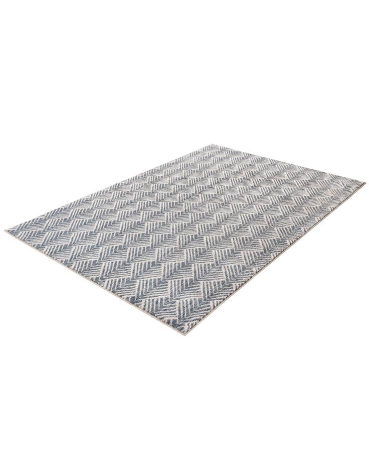 Detail image of  5' 3 x 7' Eco Trellis Rug