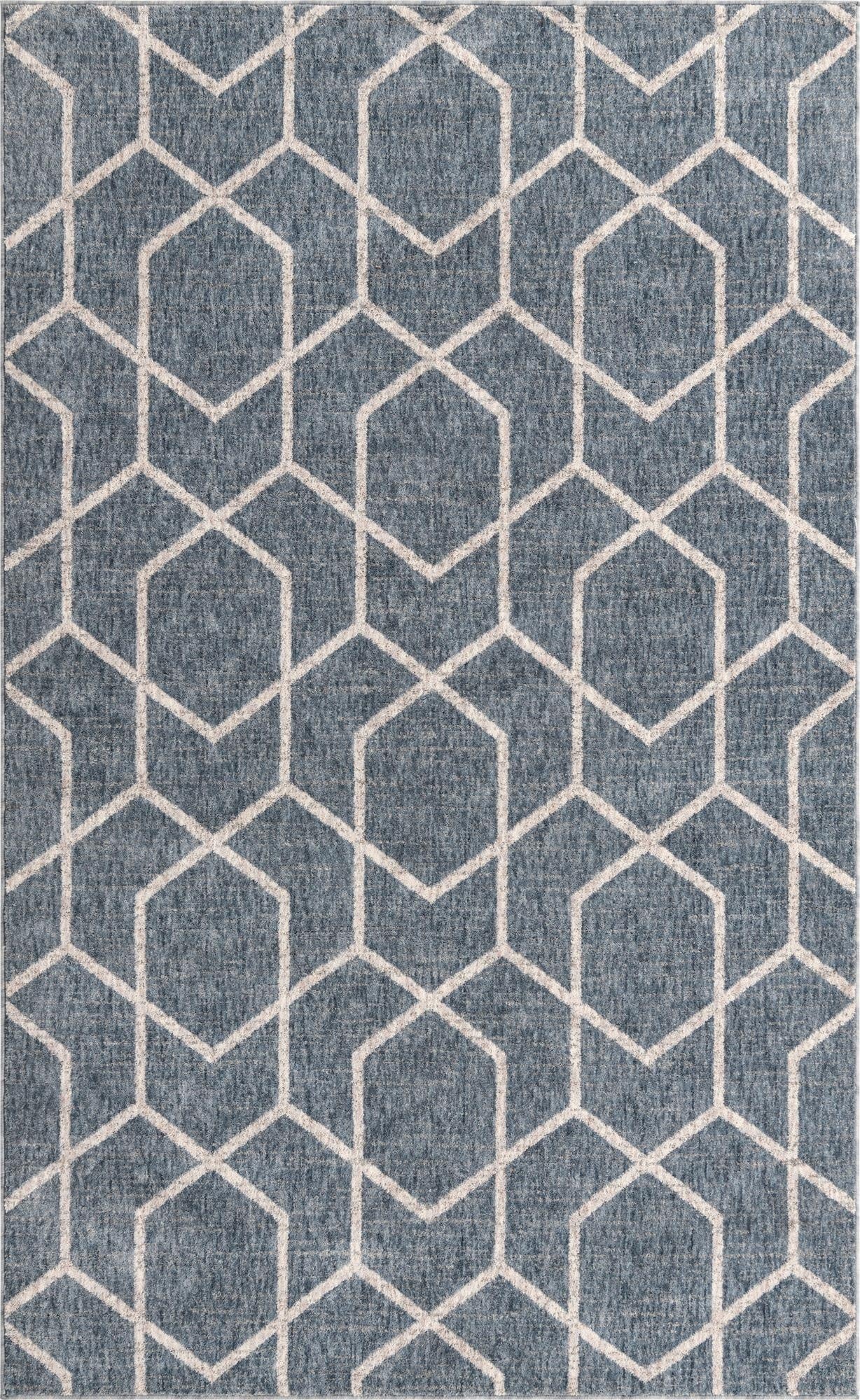  5' 3 x 8' Eco Trellis Rug