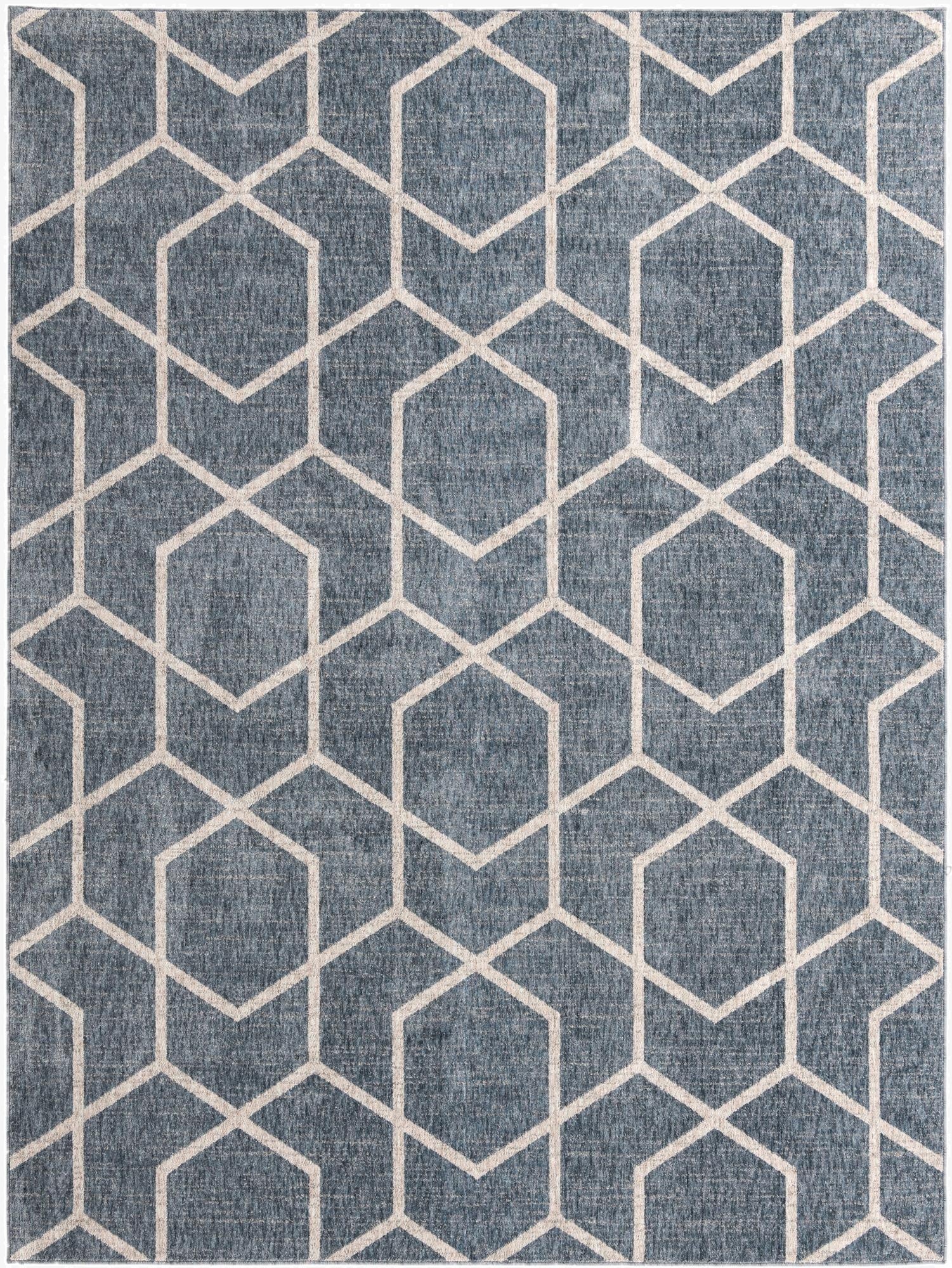  7' 10 x 10' Eco Trellis Rug