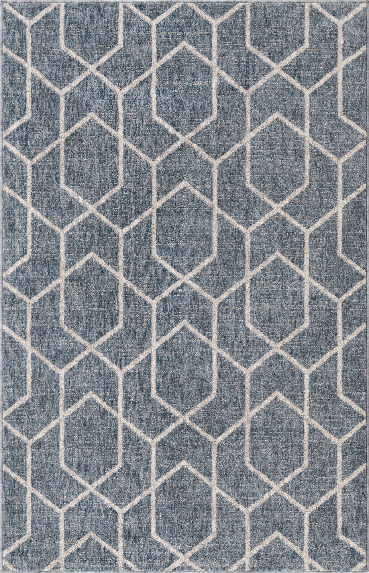  4' x 6' Eco Trellis Rug