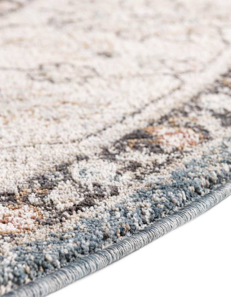 Detail image of  3' 3 x 3' 3 Eco Traditional Round Rug