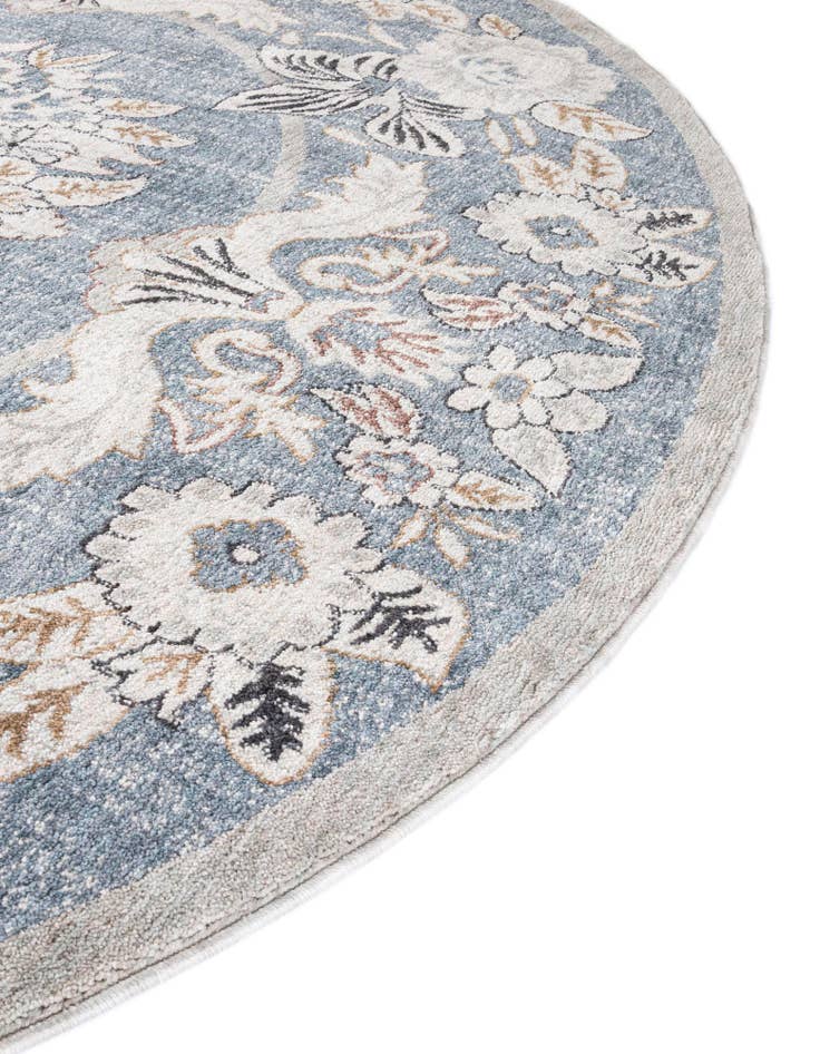 Detail image of  7' x 7' Eco Traditional Round Rug