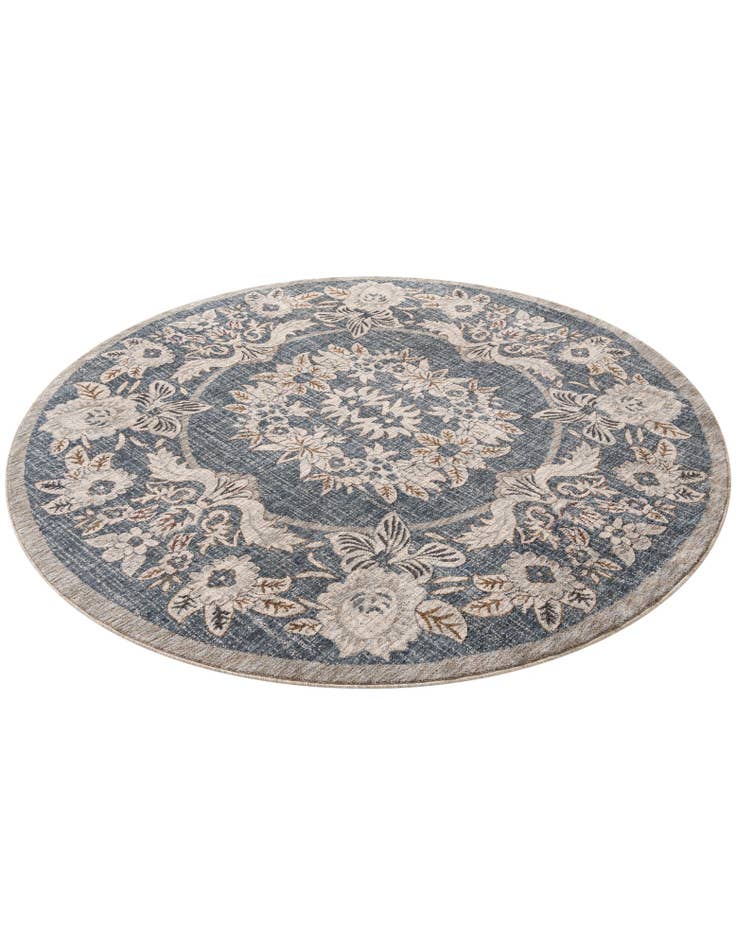 Detail image of  7' x 7' Eco Traditional Round Rug